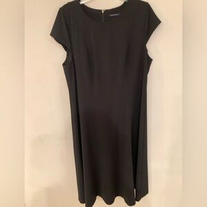 Tommy Hilfiger Classic Black Maxi Sleeveless Zipped Back Dress XL/XXL